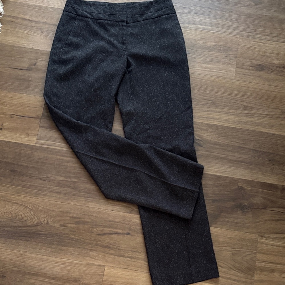 Apt. 9 Black Textured Dress Pants
